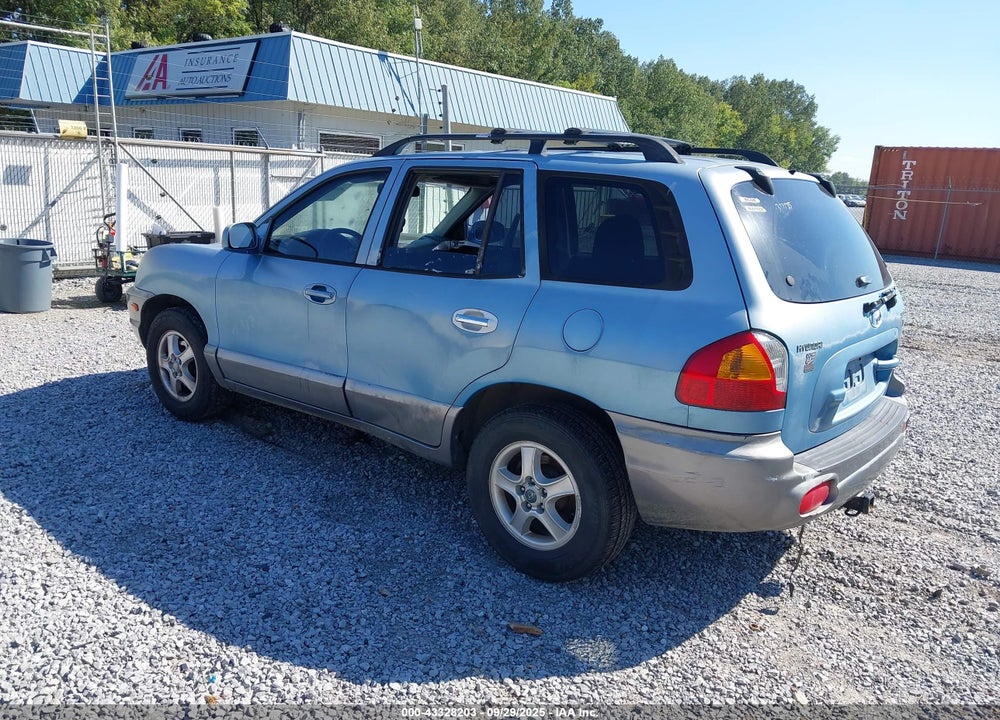 2004 HYUNDAI SANTA FE GLS/LX VIN: KM8SC13E64U653164