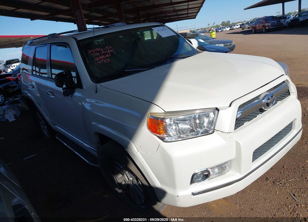 2012 TOYOTA 4RUNNER LIMITED VIN: JTEZU5JR0C5044170
