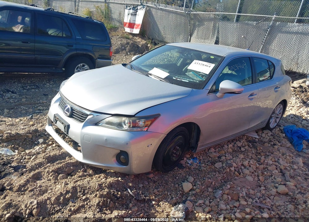 2012 LEXUS CT 200H VIN: JTHKD5BH8C2084959