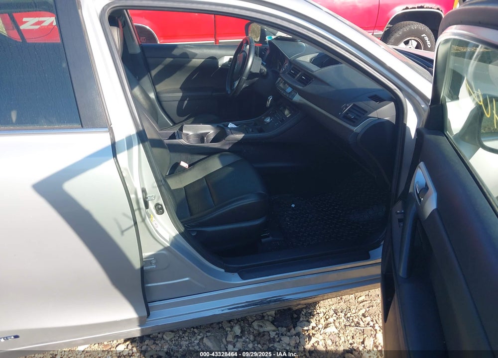 2012 LEXUS CT 200H VIN: JTHKD5BH8C2084959