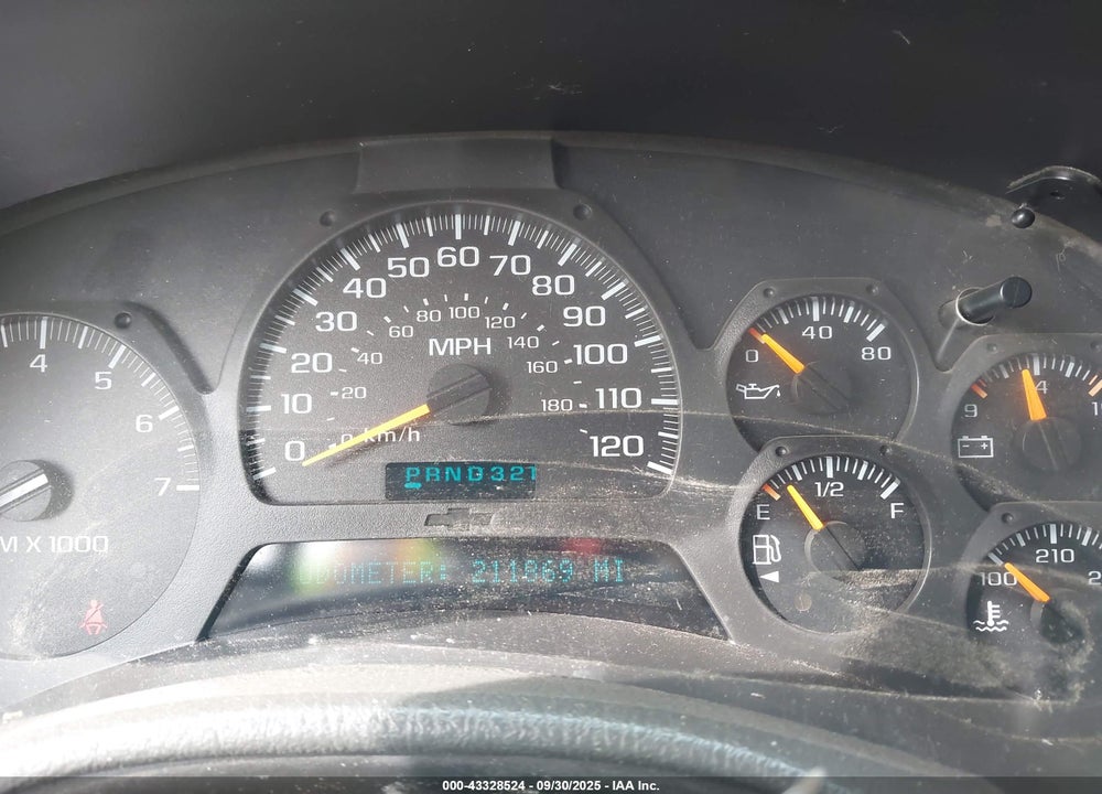 2003 CHEVROLET TRAILBLAZER LTZ VIN: 1GNDT13S232376551