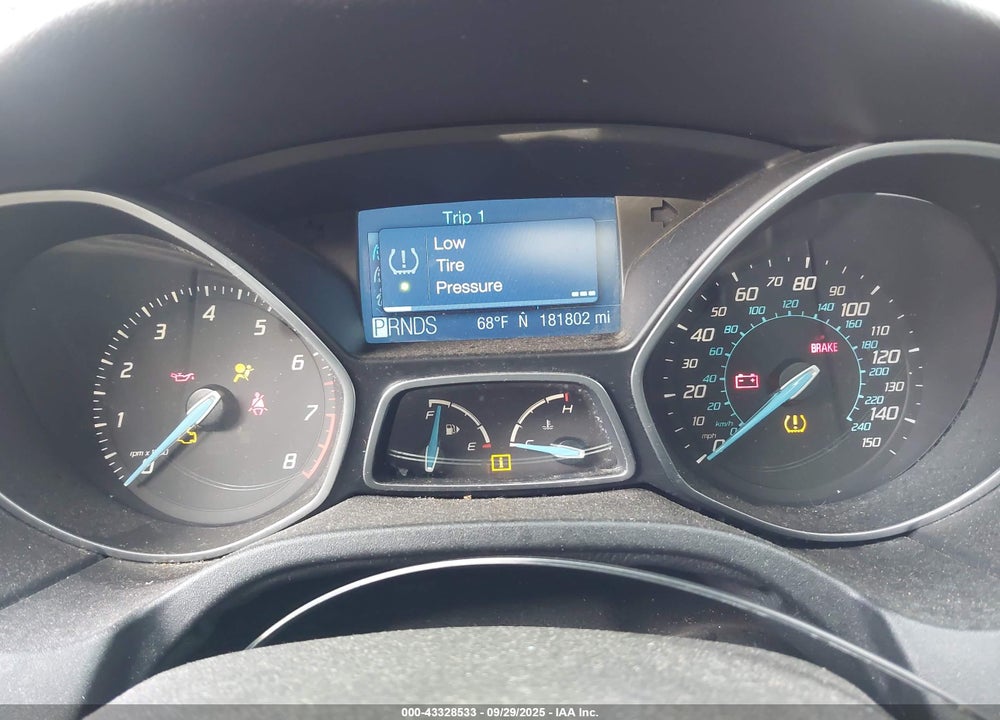 2012 FORD FOCUS SEL VIN: 1FAHP3M23CL330896