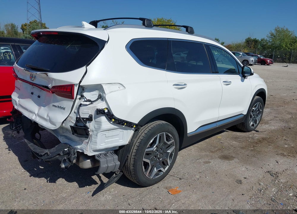 2022 HYUNDAI SANTA FE HYBRID VIN: KM8S3DA15NU043100