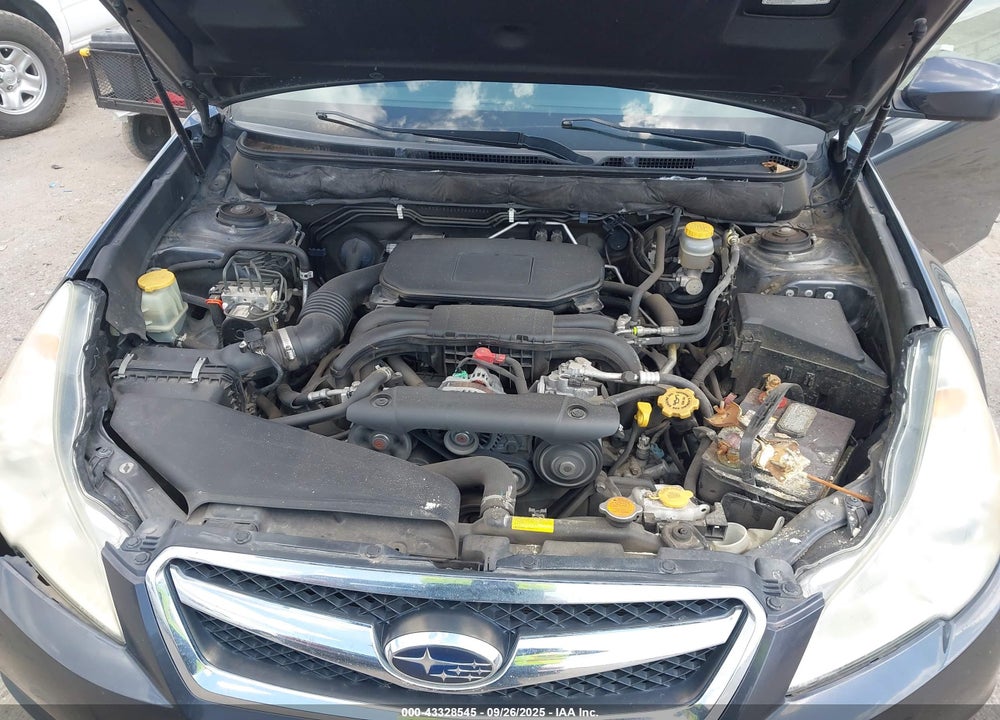 2011 SUBARU LEGACY VIN: 4S3BMBG6XB3260992
