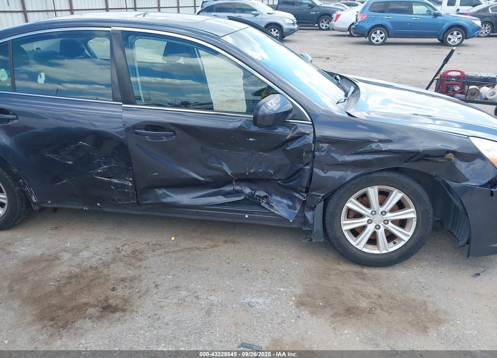 2011 SUBARU LEGACY VIN: 4S3BMBG6XB3260992