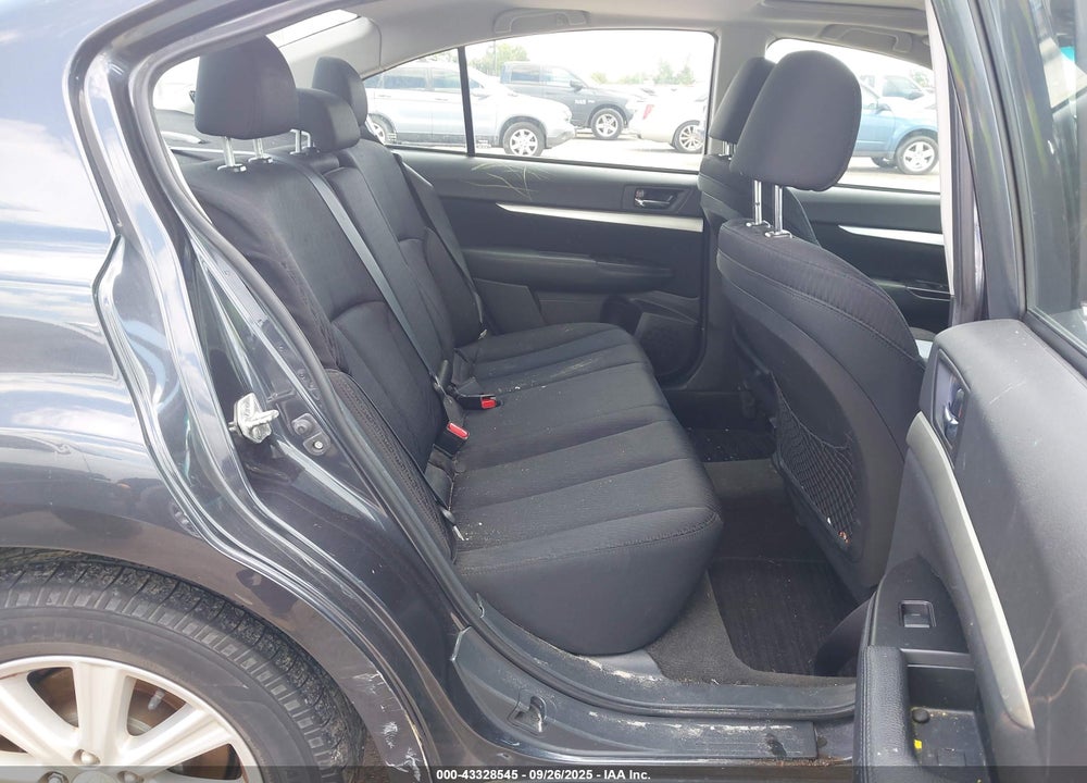 2011 SUBARU LEGACY VIN: 4S3BMBG6XB3260992