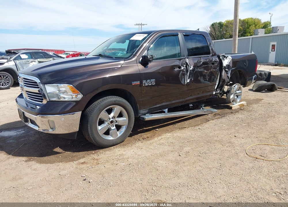 2016 RAM 1500 LONE STAR VIN: 1C6RR7LT5GS407667
