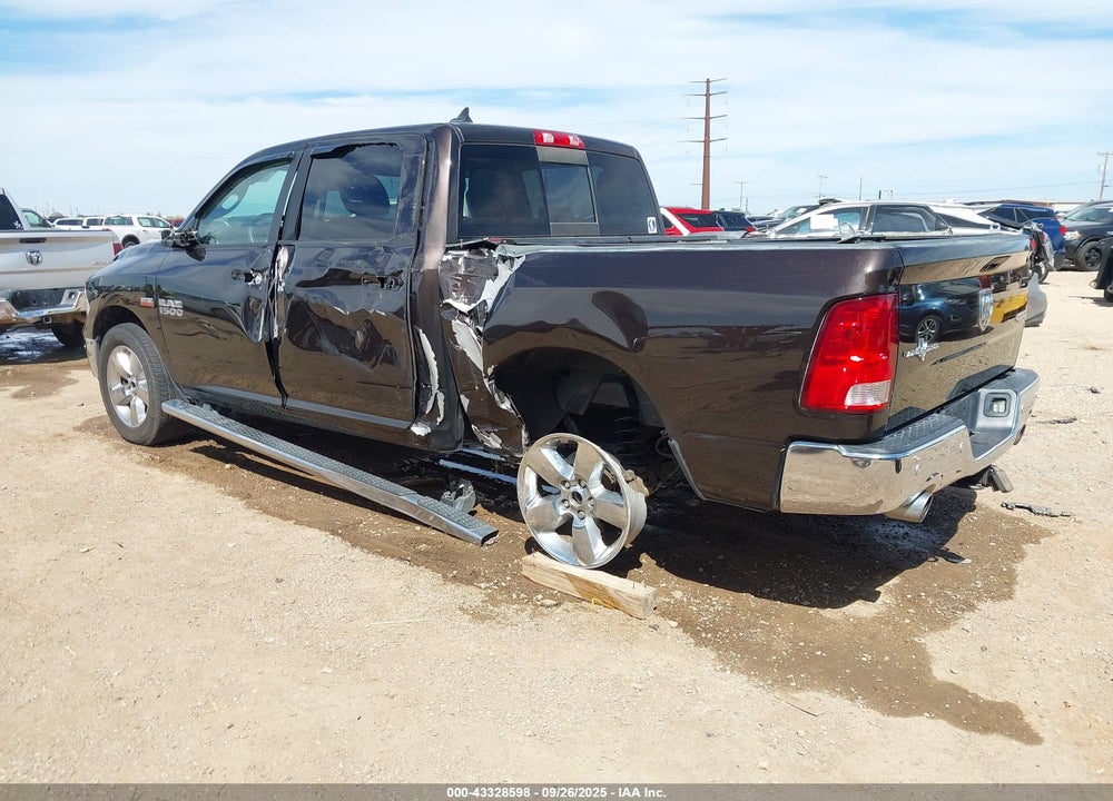 2016 RAM 1500 LONE STAR VIN: 1C6RR7LT5GS407667