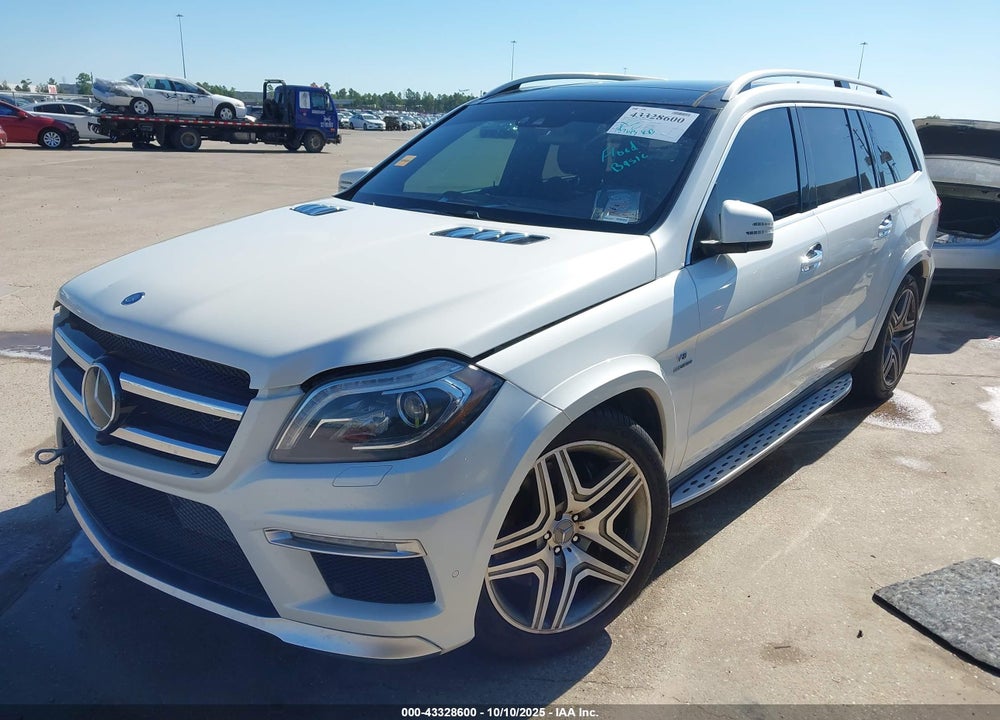 2015 MERCEDES-BENZ GL 63 AMG 4MATIC VIN: 4JGDF7EE5FA468074