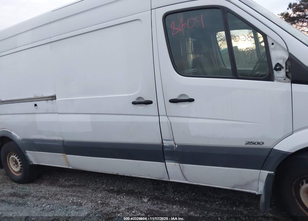 2011 MERCEDES-BENZ SPRINTER 2500 HIGH ROOF VIN: WD3PE8CB1B5595520
