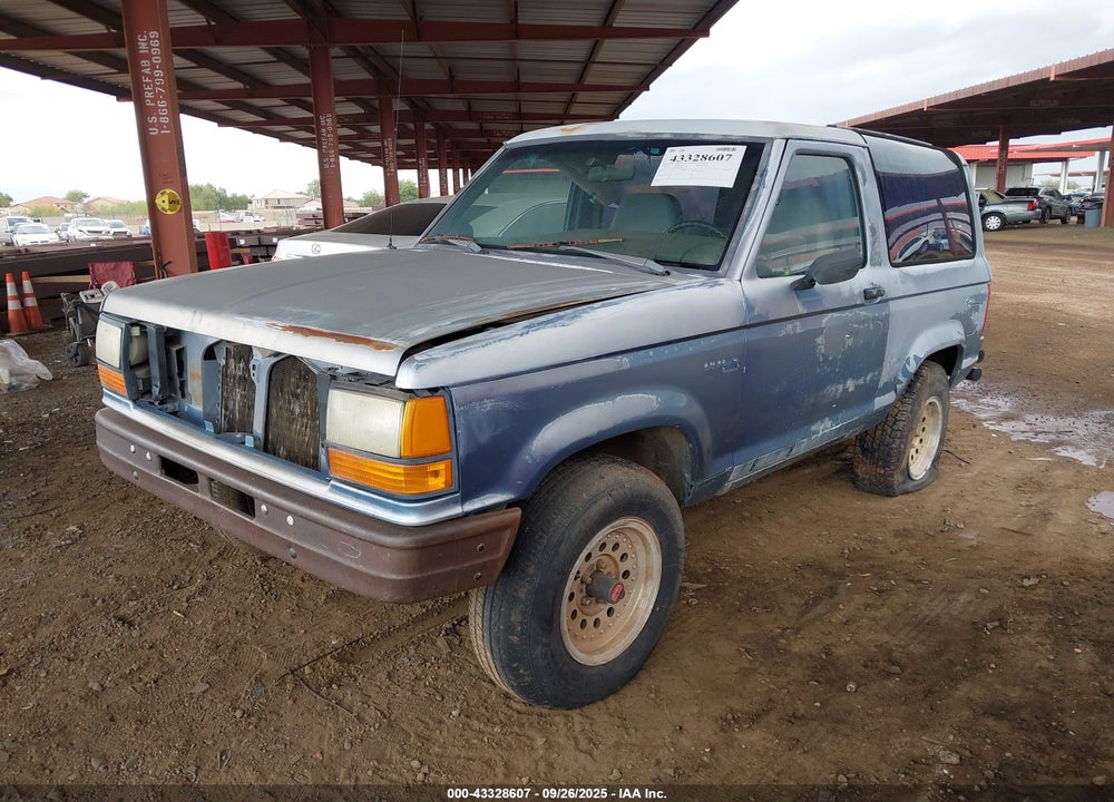 1989 FORD BRONCO II VIN: 1FMCU14T1KUB38892