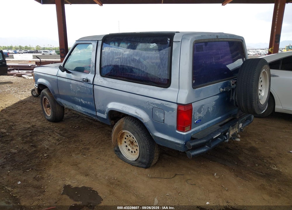 1989 FORD BRONCO II VIN: 1FMCU14T1KUB38892