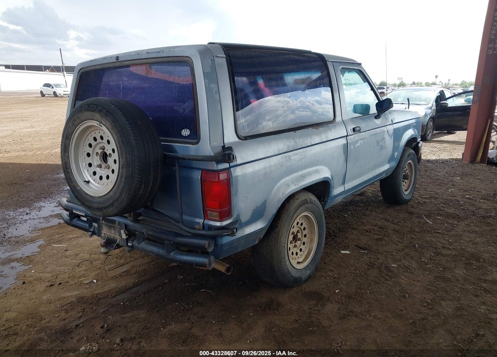 1989 FORD BRONCO II VIN: 1FMCU14T1KUB38892