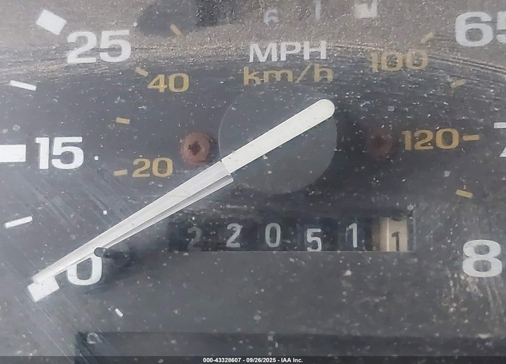1989 FORD BRONCO II VIN: 1FMCU14T1KUB38892
