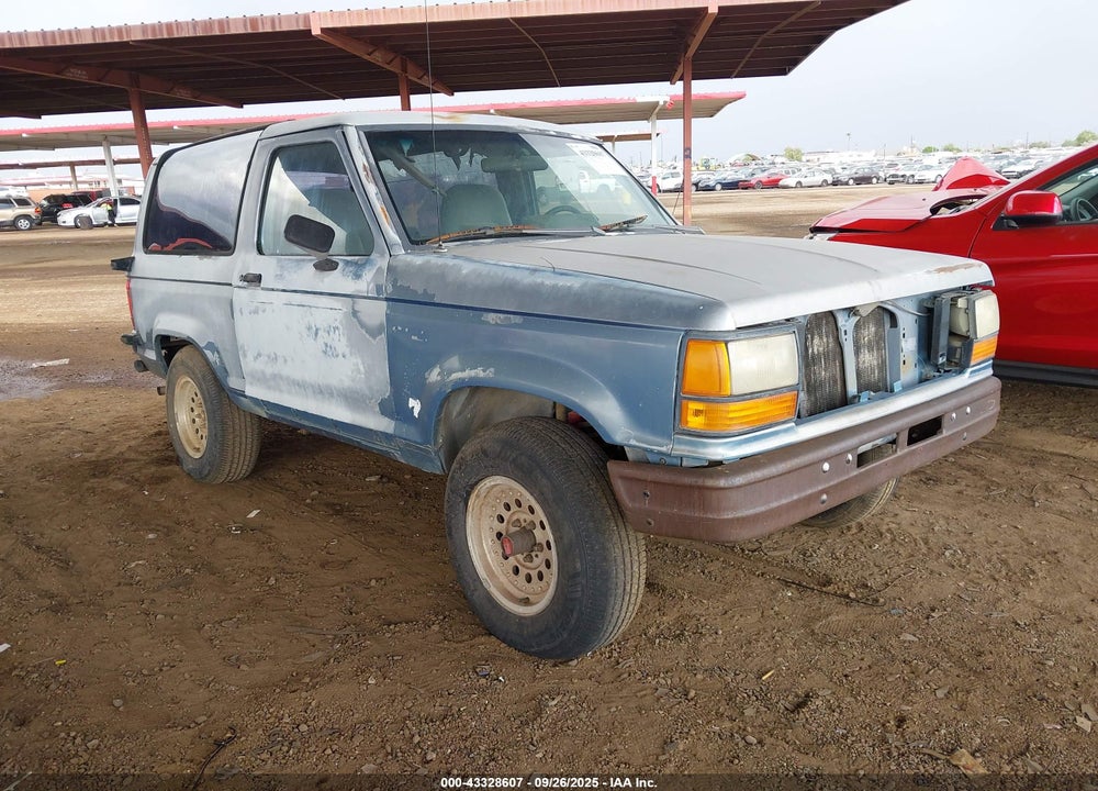 1989 FORD BRONCO II VIN: 1FMCU14T1KUB38892