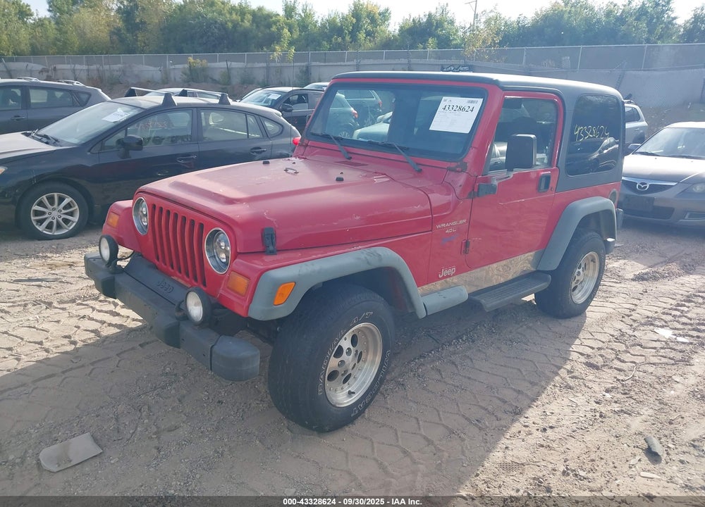 1998 JEEP WRANGLER SPORT VIN: 1J4FY19S4WP800064