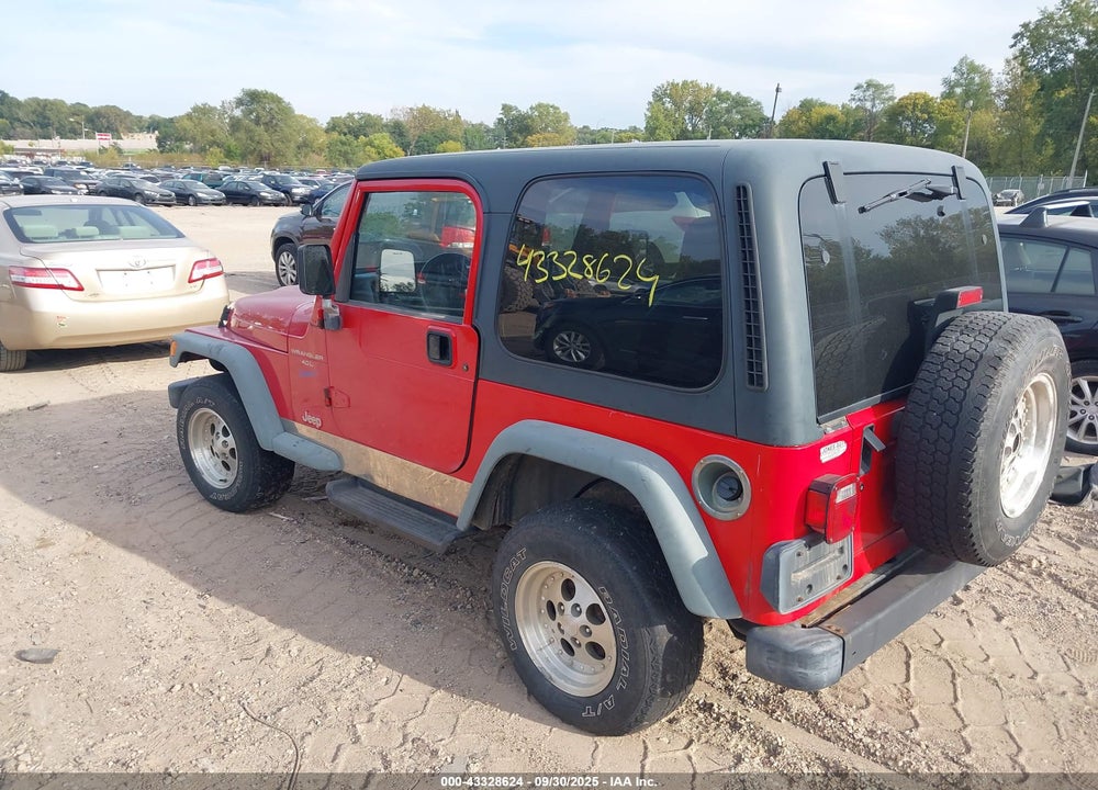 1998 JEEP WRANGLER SPORT VIN: 1J4FY19S4WP800064