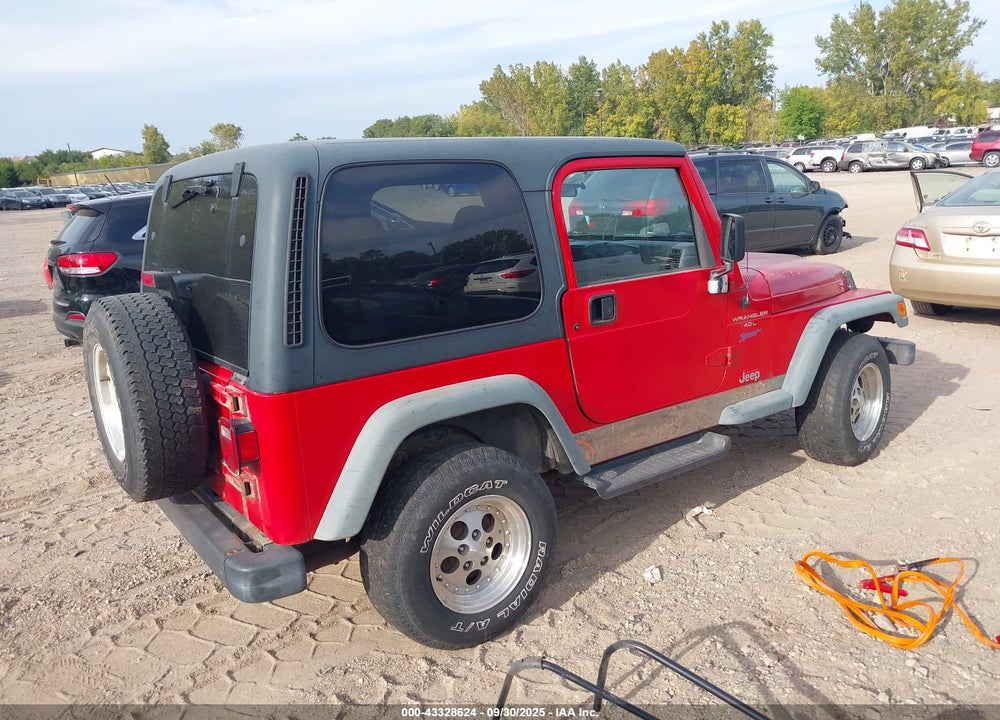 1998 JEEP WRANGLER SPORT VIN: 1J4FY19S4WP800064
