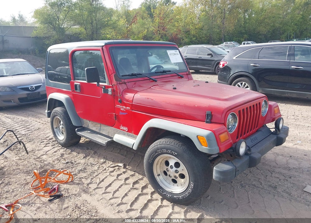 1998 JEEP WRANGLER SPORT VIN: 1J4FY19S4WP800064