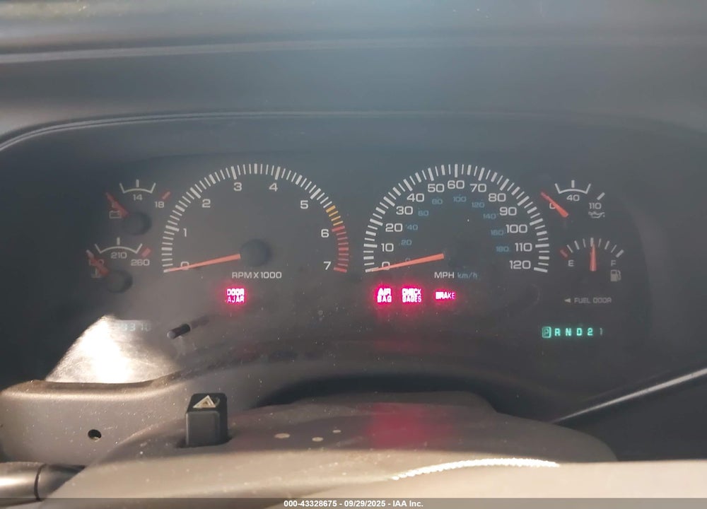 2000 DODGE DURANGO VIN: 1B4HS28N0YF101473