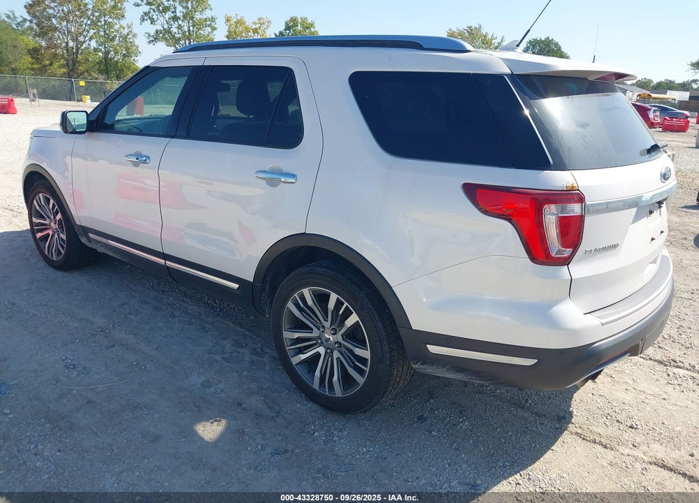 2018 FORD EXPLORER PLATINUM VIN: 1FM5K8HTXJGB30904