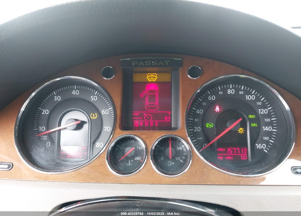 2007 VOLKSWAGEN PASSAT VIN: WVWVU73C07E001882