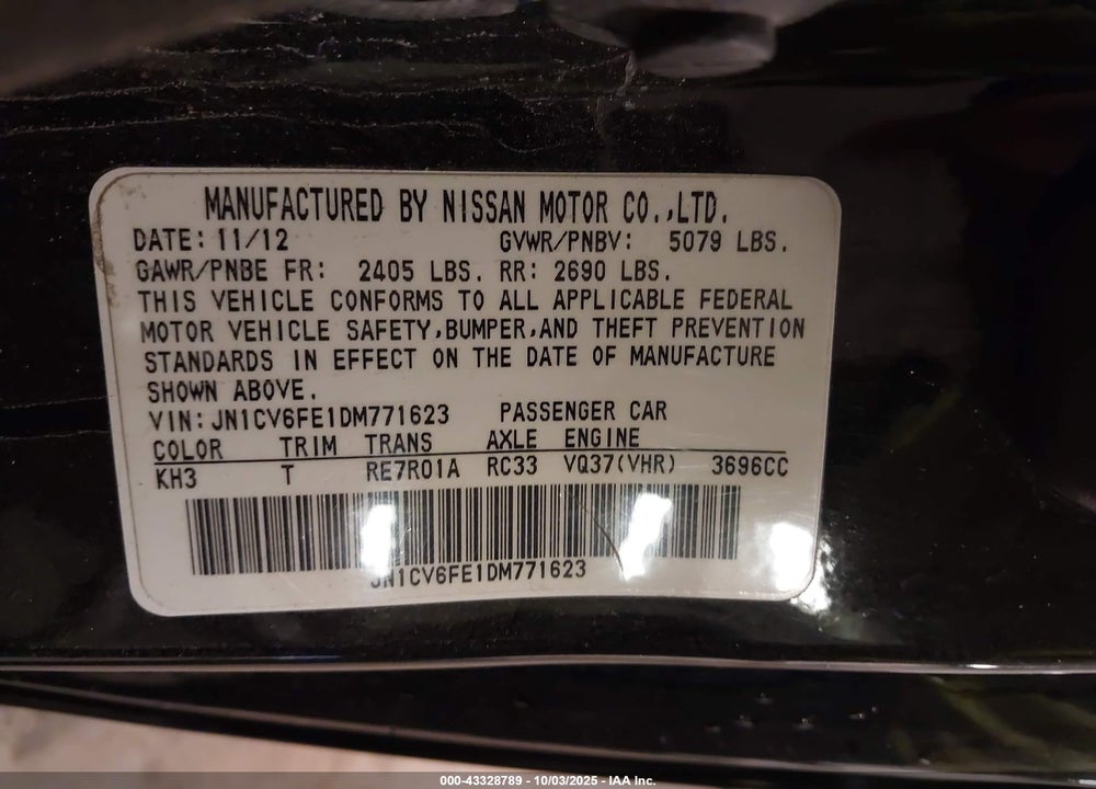2014 BUICK VERANO VIN: 1G4PP5SK3E4115659