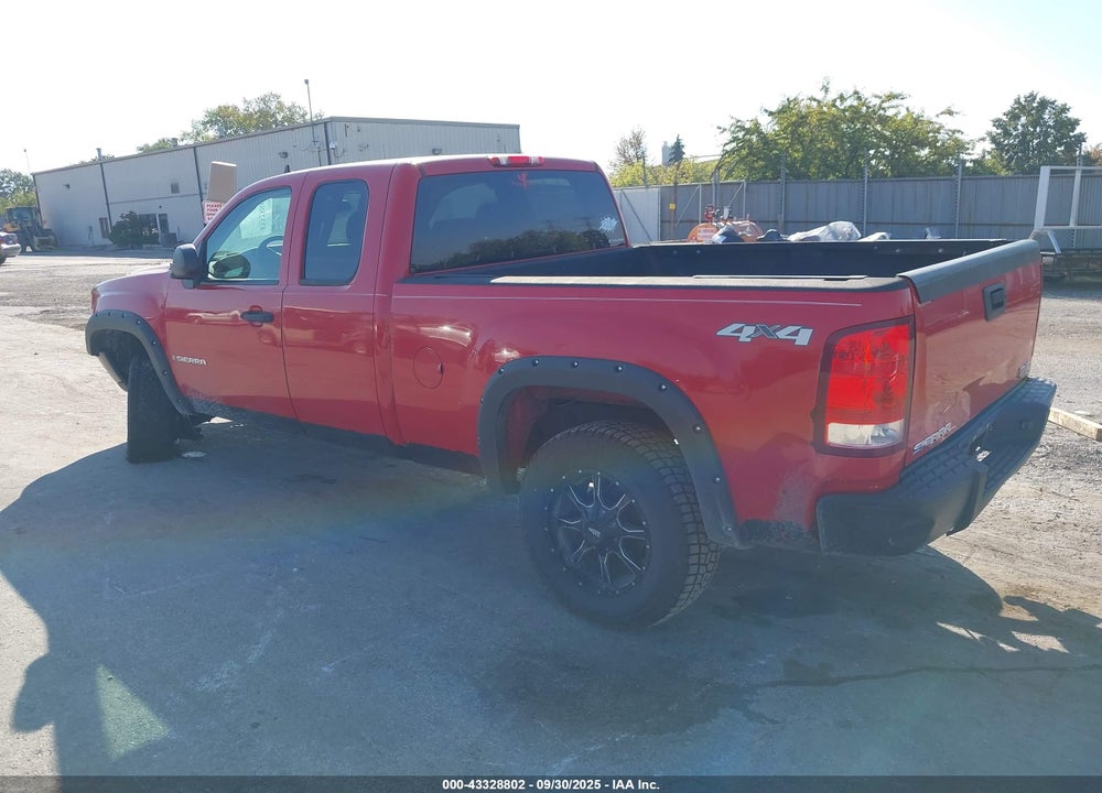 2007 GMC SIERRA 1500 VIN: 1GTEK19C07Z627824