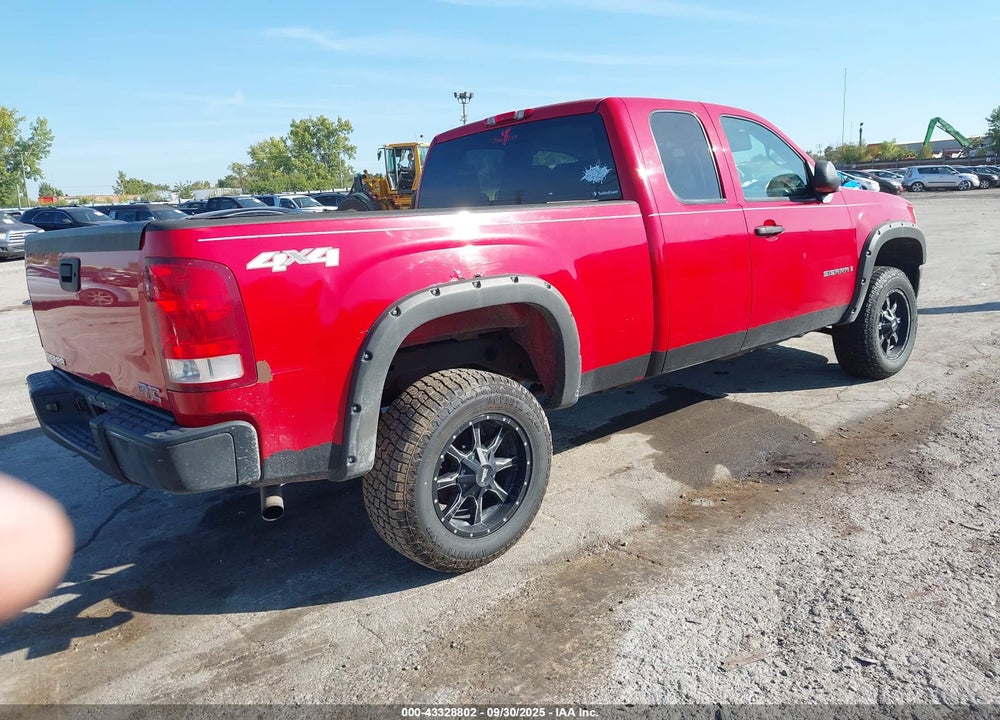 2007 GMC SIERRA 1500 VIN: 1GTEK19C07Z627824
