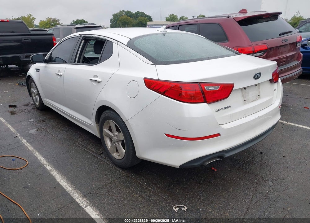 2015 KIA OPTIMA LX VIN: KNAGM4A75F5646892