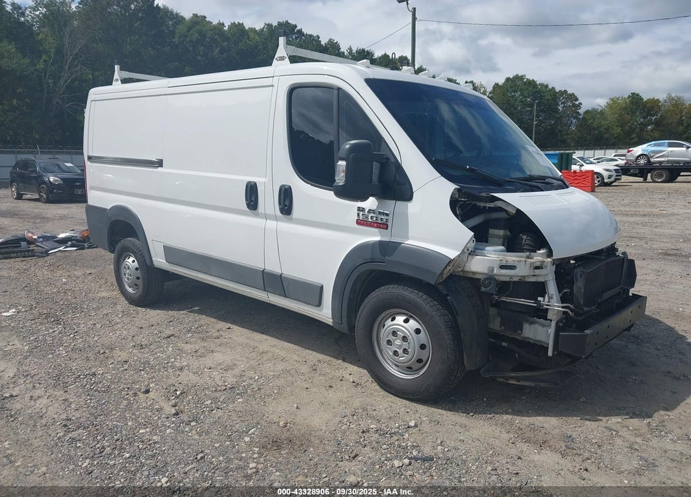 2017 RAM PROMASTER 1500 LOW ROOF 136 WB VIN: 3C6TRVAG4HE552686