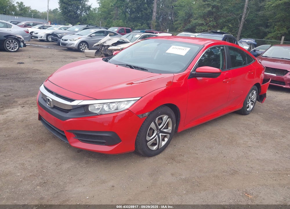 2016 HONDA CIVIC VIN: 2HGFC2F50GH575190