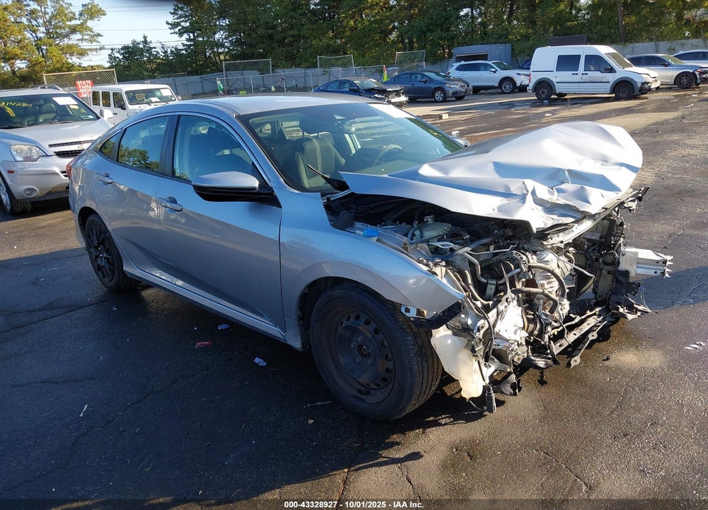 2019 HONDA CIVIC LX VIN: 19XFC2F67KE006610