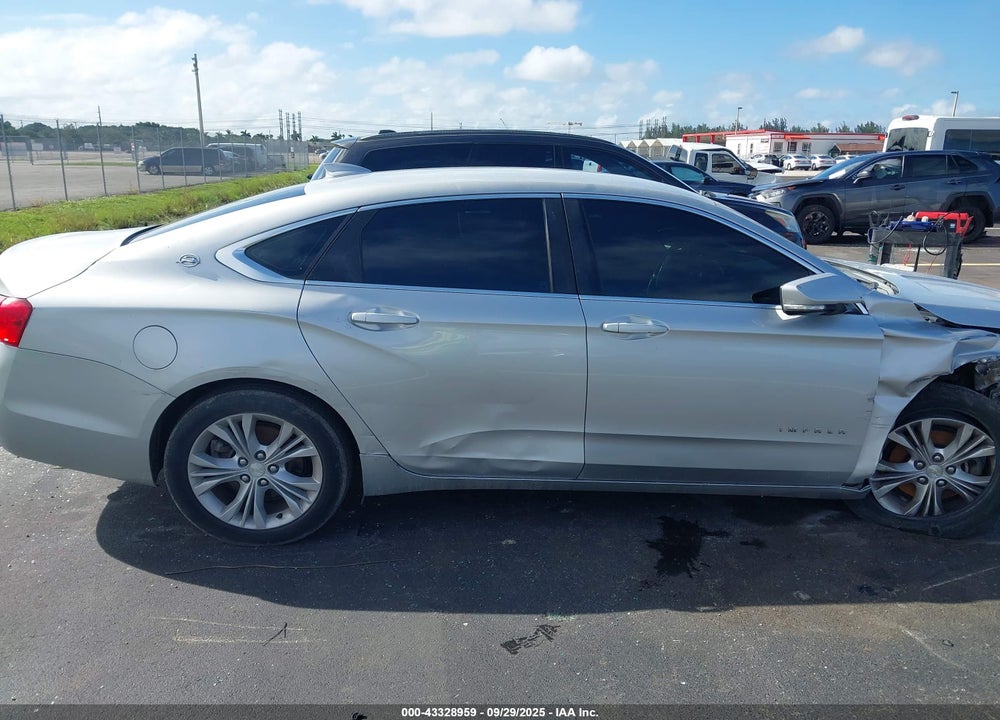 2015 CHEVROLET IMPALA 2LT VIN: 2G1125S35F9193479