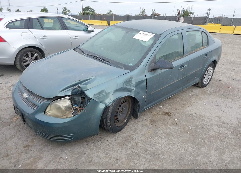 2009 CHEVROLET COBALT LS VIN: 1G1AS58H097191860
