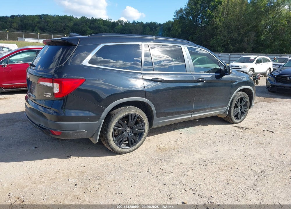 2021 HONDA PILOT AWD SPECIAL EDITION VIN: 5FNYF6H25MB086018