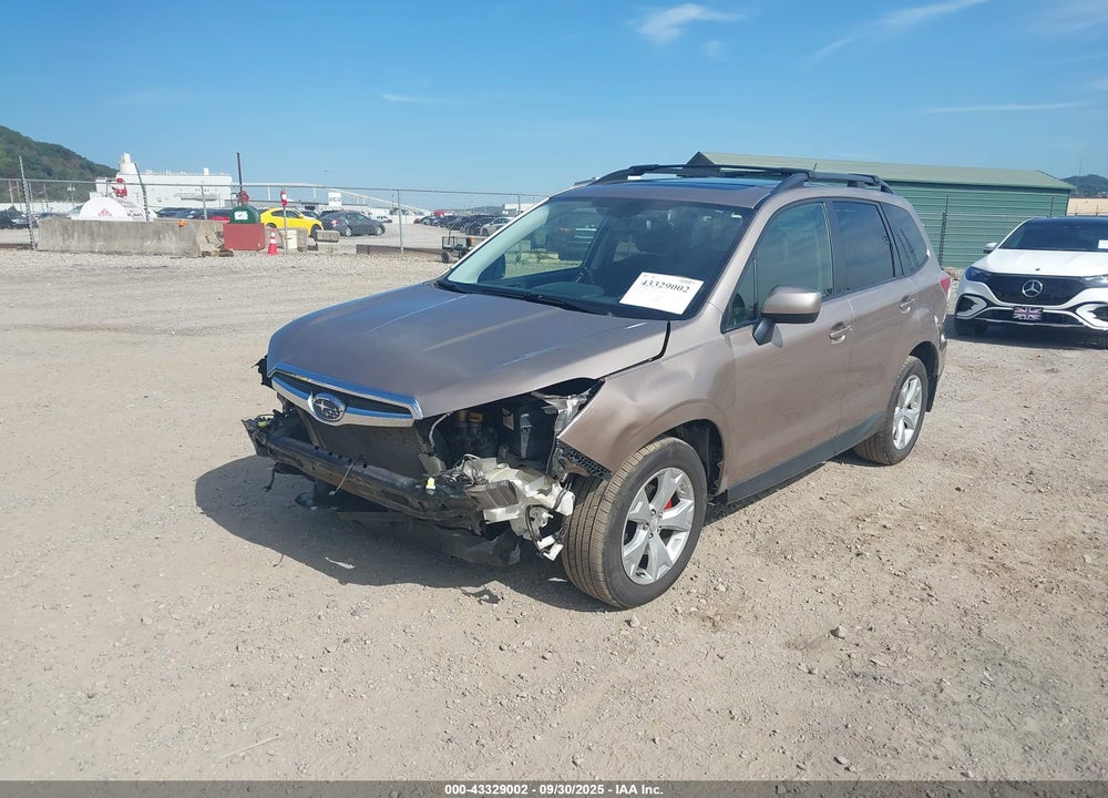 2015 SUBARU FORESTER VIN: JF2SJAFC1FH582540