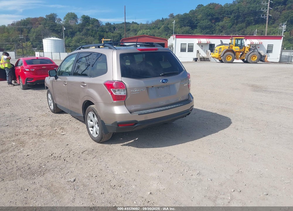 2015 SUBARU FORESTER VIN: JF2SJAFC1FH582540