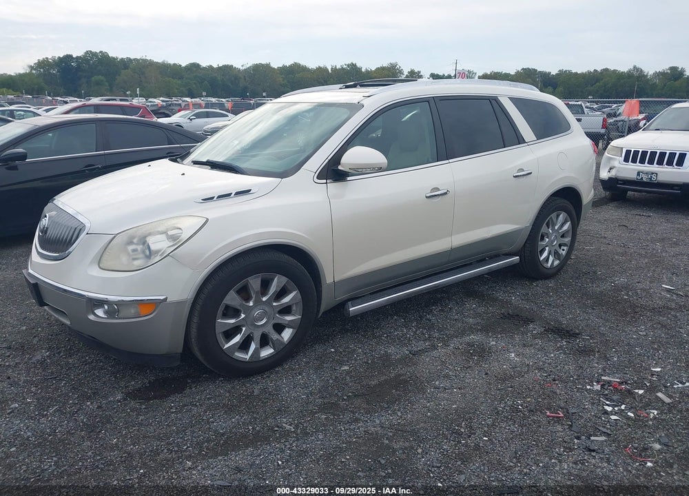 2012 BUICK ENCLAVE PREMIUM VIN: 5GAKVDED4CJ236762