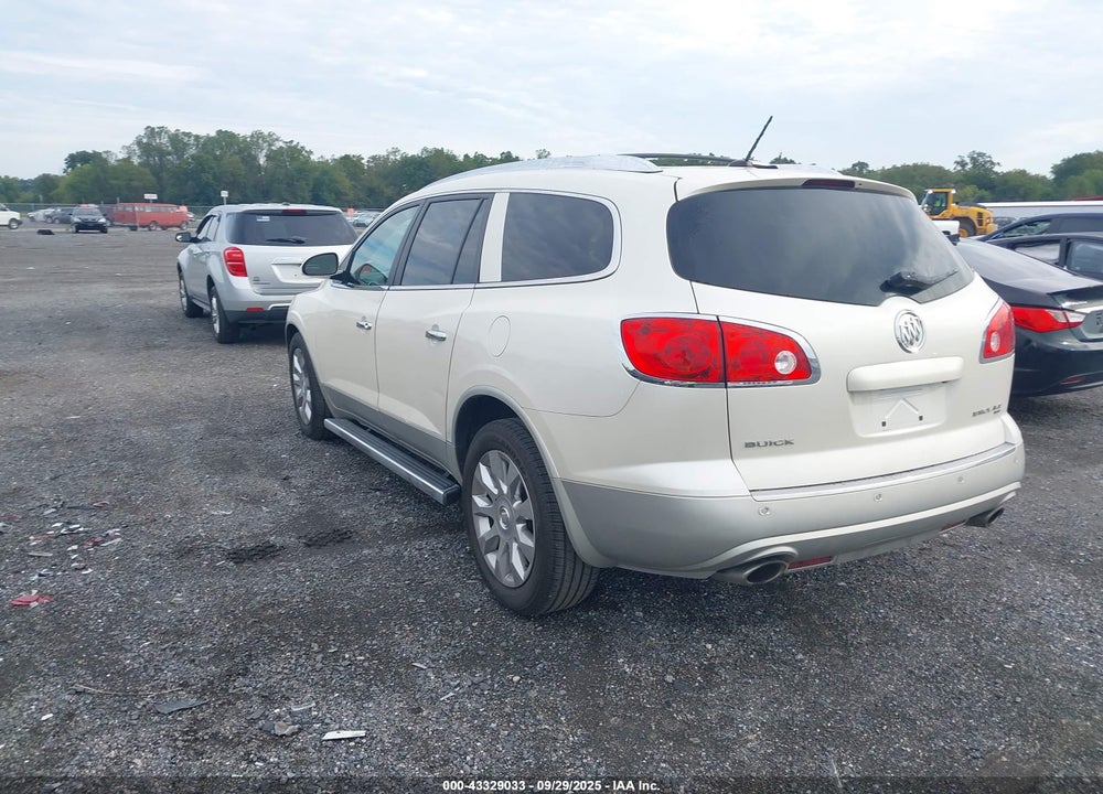 2012 BUICK ENCLAVE PREMIUM VIN: 5GAKVDED4CJ236762