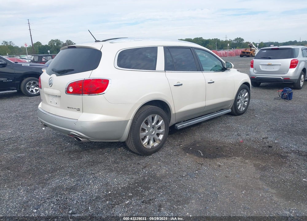 2012 BUICK ENCLAVE PREMIUM VIN: 5GAKVDED4CJ236762