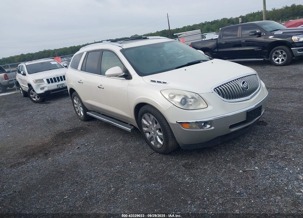 2012 BUICK ENCLAVE PREMIUM VIN: 5GAKVDED4CJ236762