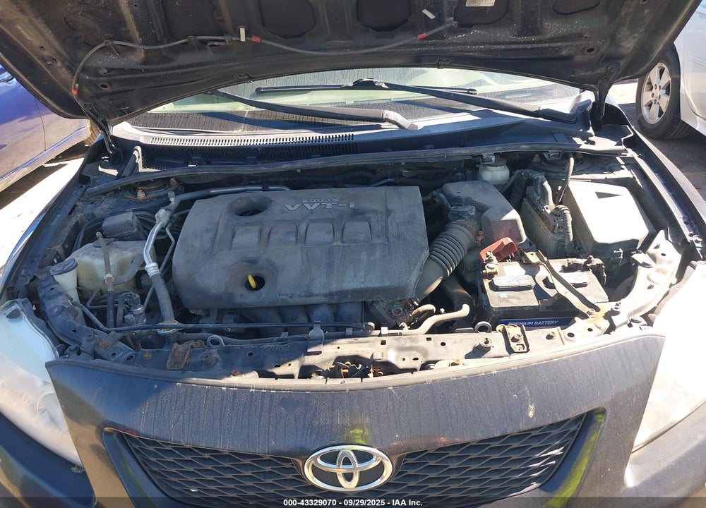 2009 TOYOTA COROLLA LE VIN: 2T1BU40E39C164653