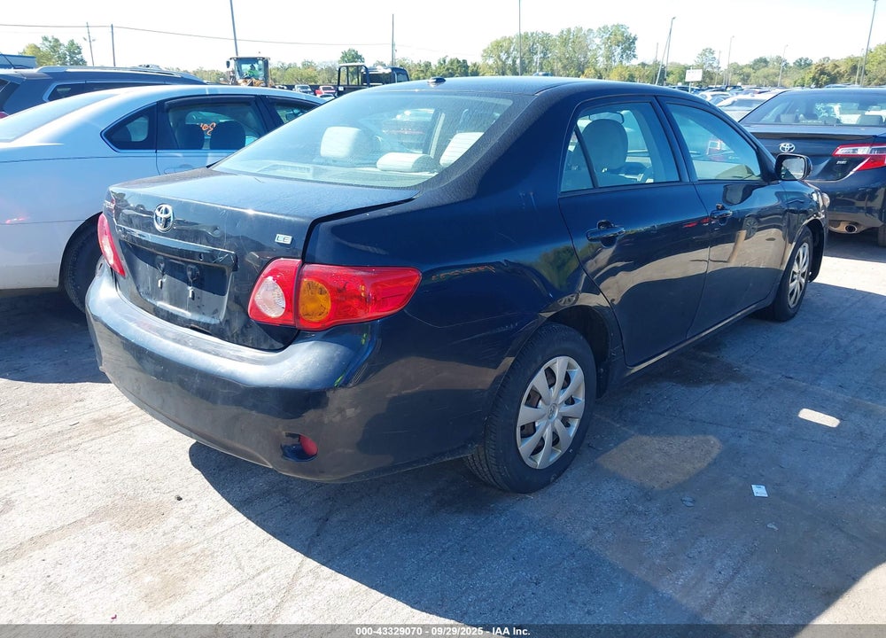 2009 TOYOTA COROLLA LE VIN: 2T1BU40E39C164653