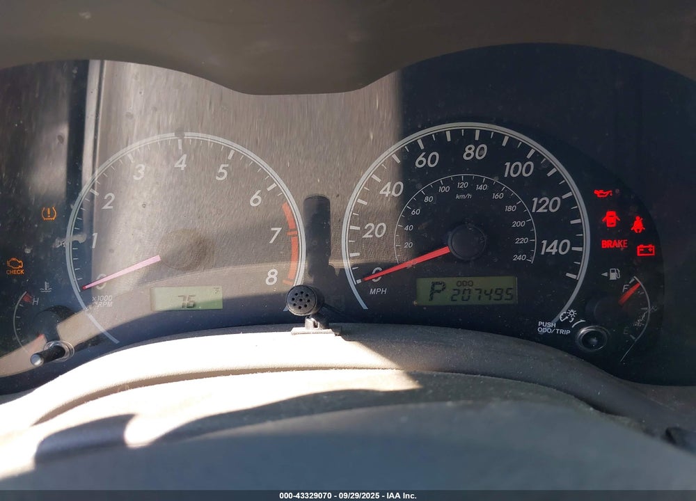 2009 TOYOTA COROLLA LE VIN: 2T1BU40E39C164653