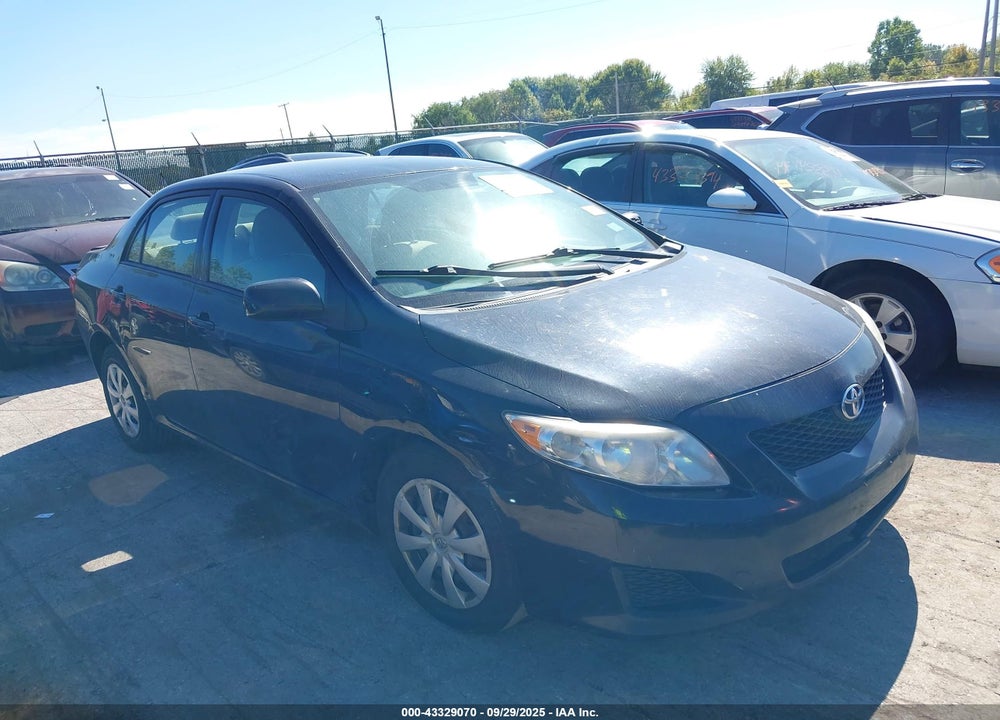 2009 TOYOTA COROLLA LE VIN: 2T1BU40E39C164653