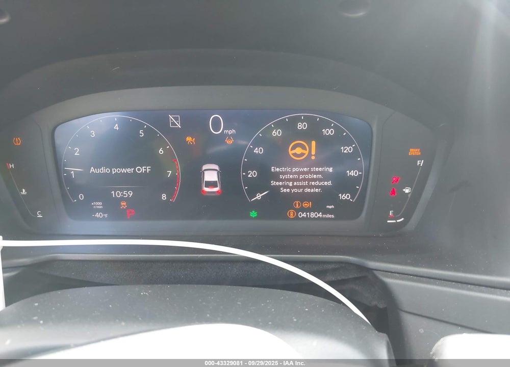 2023 HONDA ACCORD VIN: 1HGCY1F33PA044061