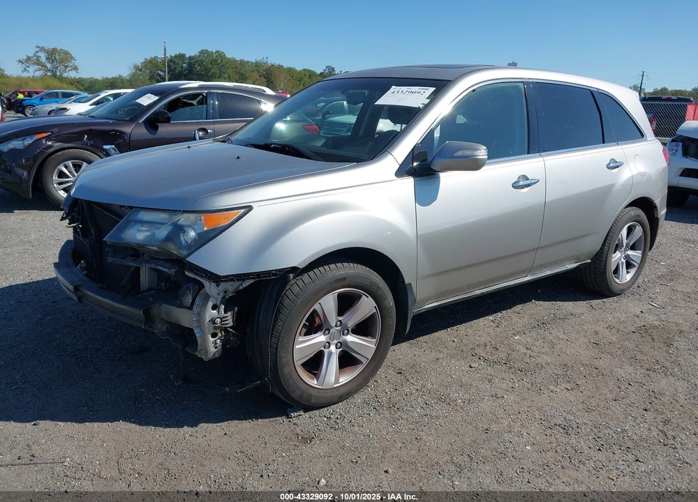 2013 ACURA MDX VIN: 2HNYD2H39DH507413