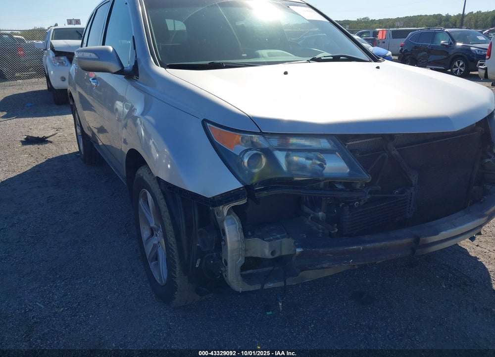 2013 ACURA MDX VIN: 2HNYD2H39DH507413