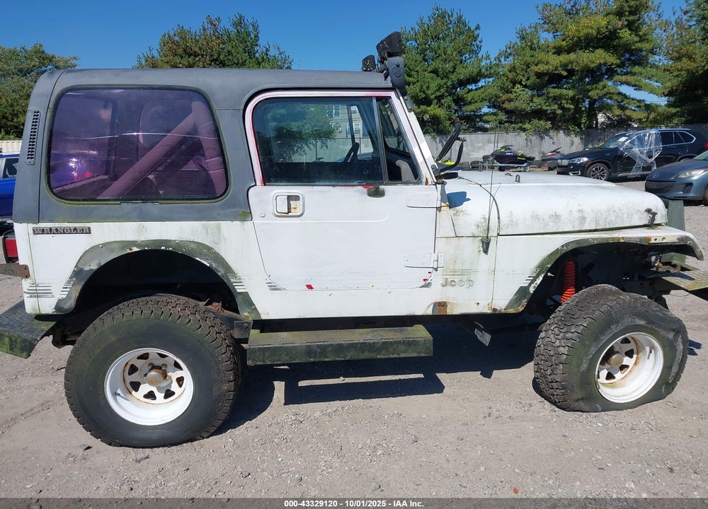 1989 JEEP WRANGLER / YJ VIN: 2J4FY19E9KJ141318